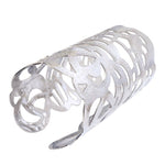 FLDZ Hot Luxury Female Fashion Punk Big Gold Hollow Pattern Bracelet