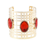 FLDZ New Exaggerated Hollowed Bangle Metal Bracelets