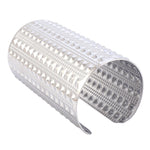 FLDZ 1 Piece Fashion Wide Plain Shiny Bangle Bracelet
