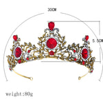 FLDZ Pearl Bridal Wedding Crown Bride Head