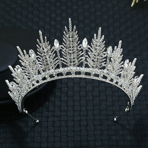 FLDZ Crown Bride Head Piece Tiara Headband