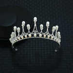 FLDZ 2019 Bridal Wedding Crown Bride Head