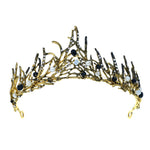 FLDZ 2019 New Bridal Wedding Gold Crown Bride Head
