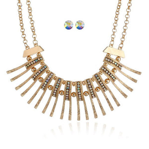 Women's Necklace Fashion Wild Crystal