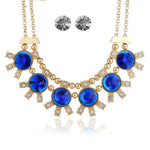 Exaggerated Fashion Necklace and Earring
