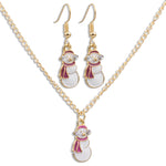 new fashion Christmas snowman Jewerly set