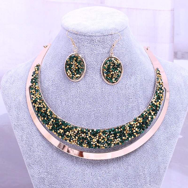 Fashion classic jewelry sets Necklace earrings