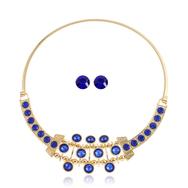 New Fashion Hollow Collar Set Feminine Jewelry