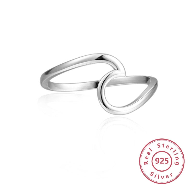 2019 Women's Simple Design Ocean Ring